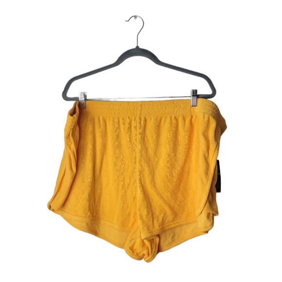 Wild Fable Vibrant Orange Terry Cloth Shorts - Picture 3 of 8